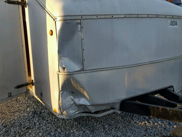 48BTE24289A103203 - 2009 UTILITY TRAILER WHITE photo 9