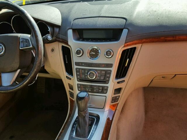 1G6DM577480111123 - 2008 CADILLAC CTS BEIGE photo 10