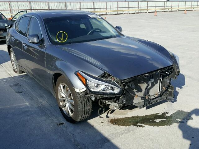 JN1BY1AP5FM540077 - 2015 INFINITI Q70 3.7 GRAY photo 1