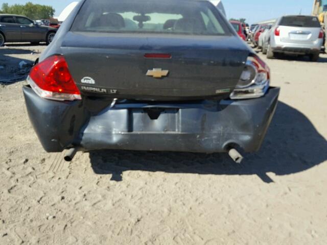 2G1WG5E34D1236322 - 2013 CHEVROLET IMPALA CHARCOAL photo 9