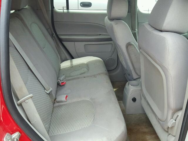 3GNBAADB6AS601826 - 2010 CHEVROLET HHR RED photo 6