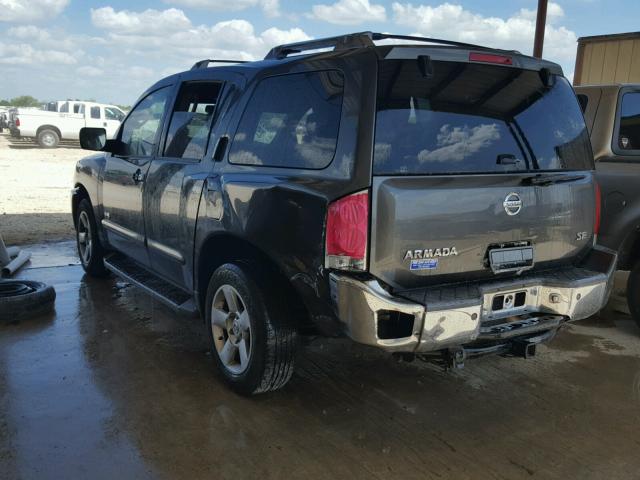 5N1AA08A56N732288 - 2006 NISSAN ARMADA SE CHARCOAL photo 3