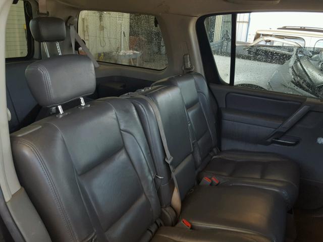 5N1AA08A56N732288 - 2006 NISSAN ARMADA SE CHARCOAL photo 6