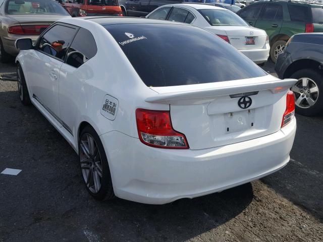 JTKJF5C73C3038021 - 2012 TOYOTA SCION TC 白色 照片 3