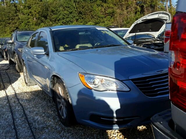 1C3CCBBB1EN159350 - 2014 CHRYSLER 200 TOURIN BLUE photo 1