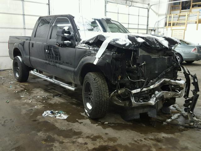 1FT8W3BT0DEB74556 - 2013 FORD F350 BLACK photo 1