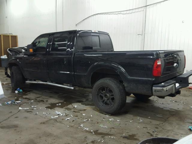 1FT8W3BT0DEB74556 - 2013 FORD F350 BLACK photo 3