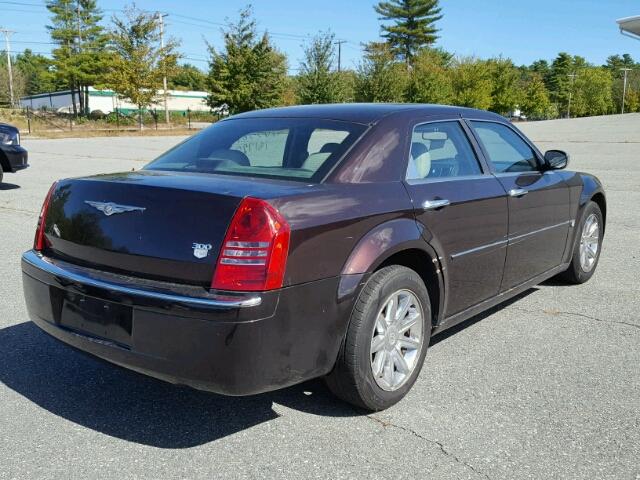 2C3JA63H15H100864 - 2005 CHRYSLER 300C PURPLE photo 4