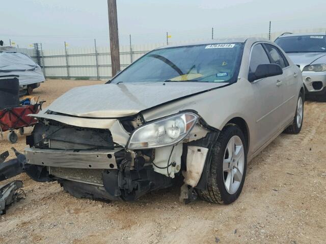 1G1ZB5EB3AF208213 - 2010 CHEVROLET MALIBU LS 金色 照片 2