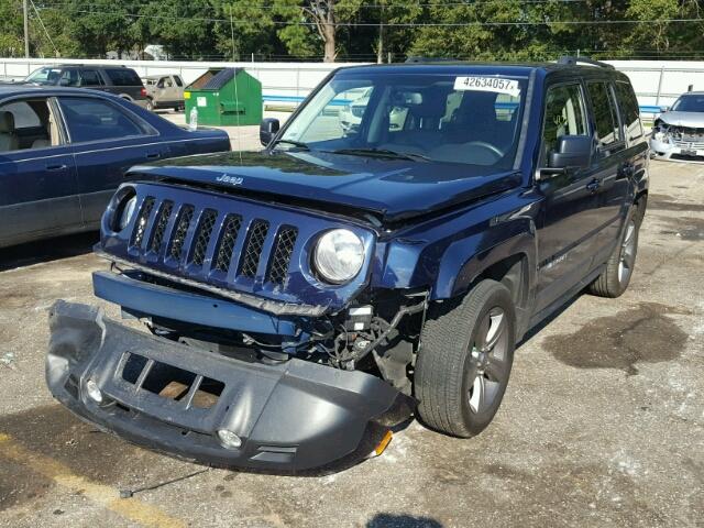 1C4NJPFA3FD366970 - 2015 JEEP PATRIOT LA BLUE photo 2