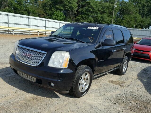 1GKFK63837J391792 - 2007 GMC YUKON DENA BLACK photo 2