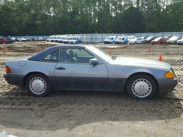 WDBFA66EXNF053949 - 1992 MERCEDES-BENZ 500 SL SILVER photo 9