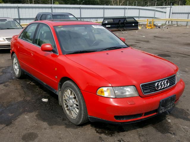 WAUED68D2WA001557 - 1998 AUDI A4 2.8 QUA RED photo 1