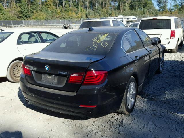 WBAXH5C5XDD112313 - 2013 BMW 528 XI BLACK photo 4