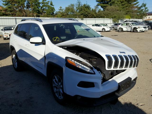 1C4PJMCS9EW124384 - 2014 JEEP CHEROKEE L WHITE photo 1