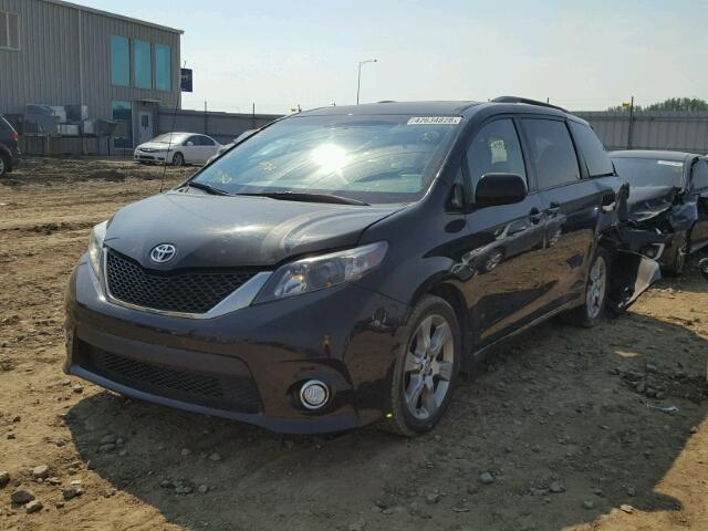 5TDXK3DC2CS267723 - 2012 TOYOTA SIENNA SPO BLACK photo 2