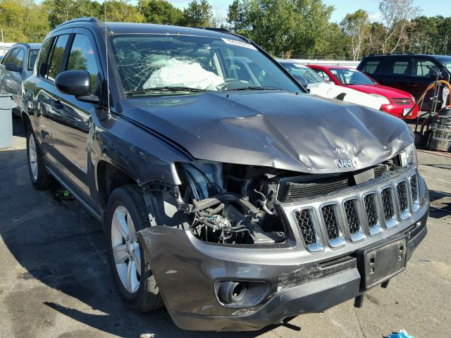 1C4NJDBB8FD130988 - 2015 JEEP COMPASS SP GRAY photo 1