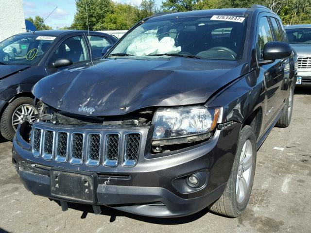 1C4NJDBB8FD130988 - 2015 JEEP COMPASS SP GRAY photo 2