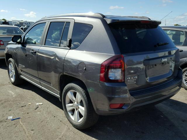 1C4NJDBB8FD130988 - 2015 JEEP COMPASS SP GRAY photo 3