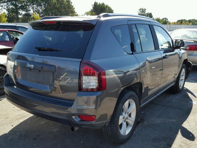 1C4NJDBB8FD130988 - 2015 JEEP COMPASS SP GRAY photo 4
