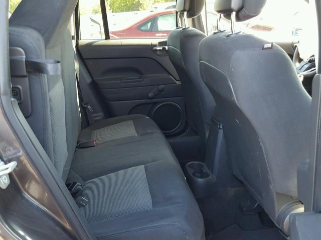 1C4NJDBB8FD130988 - 2015 JEEP COMPASS SP GRAY photo 6