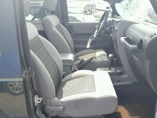 1J4AA2D12AL193777 - 2010 JEEP WRANGLER S GREEN photo 5