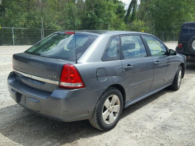 1G1ZT62845F250696 - 2005 CHEVROLET MALIBU MAX 灰色 照片 4