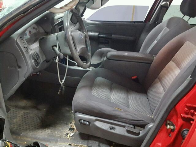 1FMZU77K35UB80209 - 2005 FORD EXPLORER S 红色 照片 5