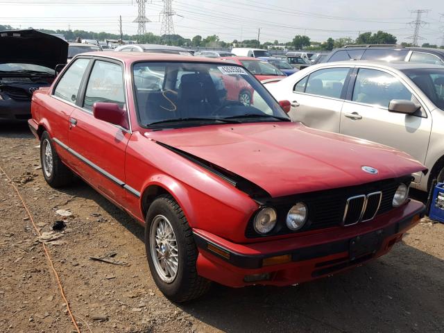 WBAAA2307KAE71973 - 1989 BMW 325 I AUTO RED photo 1