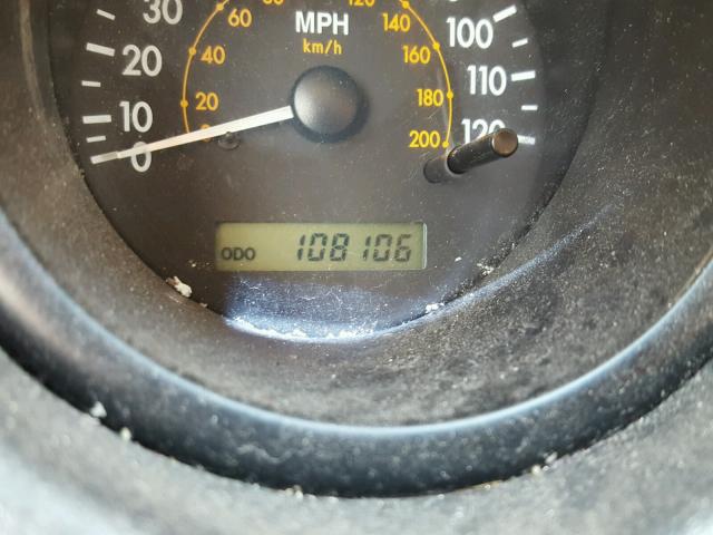 KL1TD66618B252072 - 2008 CHEVROLET AVEO BASE Żółty zdjęcie 8