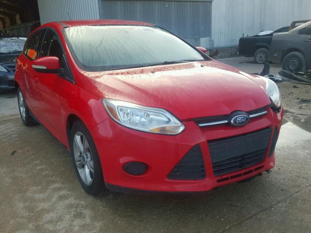 1FADP3K25DL343846 - 2013 FORD FOCUS SE RED photo 1