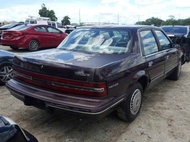 1G4AG55M4S6466390 - 1995 BUICK CENTURY SP PURPLE photo 4