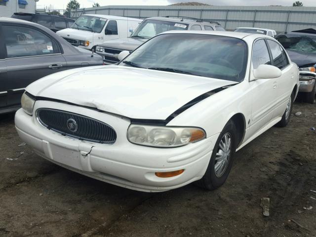 1G4HP54K944140274 - 2004 BUICK LESABRE CU WHITE photo 2