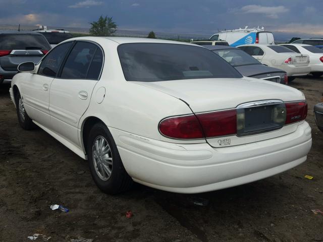 1G4HP54K944140274 - 2004 BUICK LESABRE CU WHITE photo 3