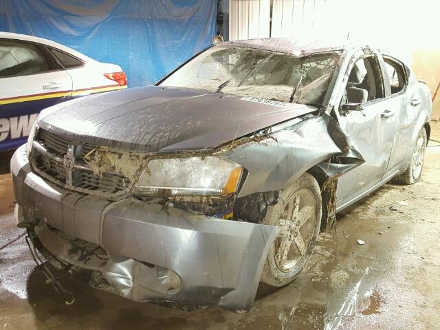 1B3LC56R18N230685 - 2008 DODGE AVENGER SX GRAY photo 2