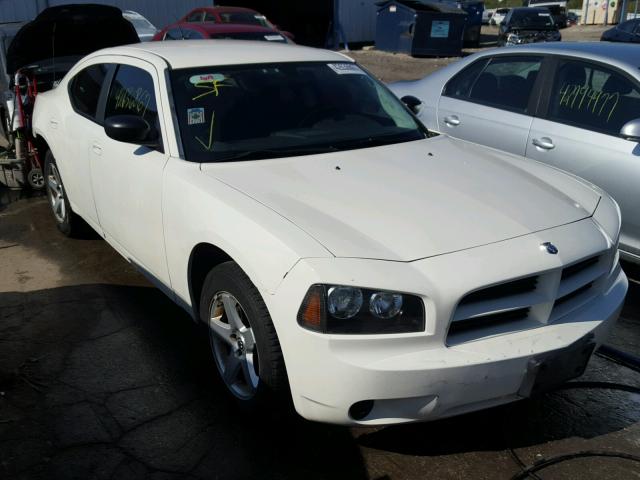 2B3KA43G18H317056 - 2008 DODGE CHARGER WHITE photo 1