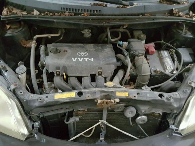 JTKKT624050101316 - 2005 TOYOTA SCION XA შავი ფოტო 7