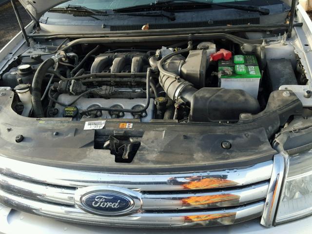 1FAHP27W88G165887 - 2008 FORD TAURUS GRAY photo 7