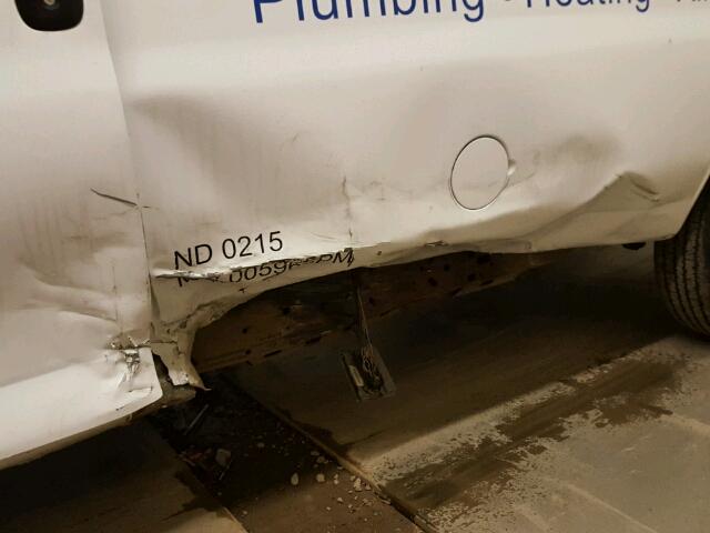 1GCUHAD49A1172388 - 2010 CHEVROLET EXPRESS G1 WHITE photo 9