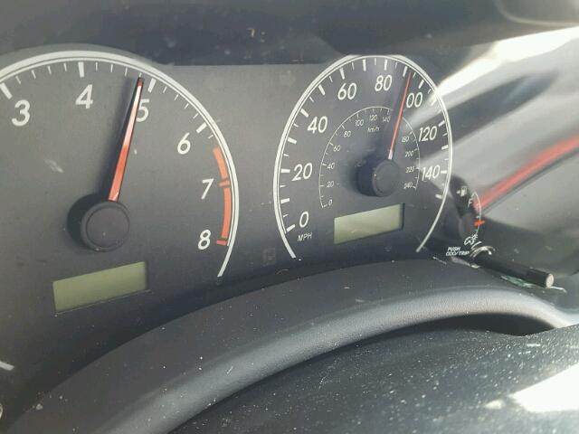 5YFBU4EEXDP183900 - 2013 TOYOTA COROLLA BA BLUE photo 8