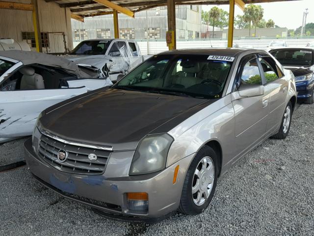 1G6DM57N230168170 - 2003 CADILLAC CTS BROWN photo 2