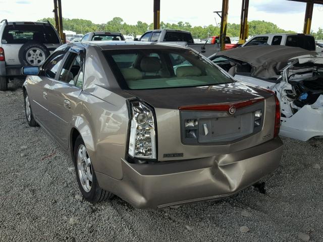 1G6DM57N230168170 - 2003 CADILLAC CTS BROWN photo 3