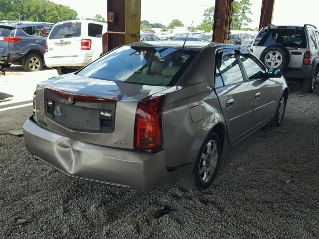 1G6DM57N230168170 - 2003 CADILLAC CTS BROWN photo 4