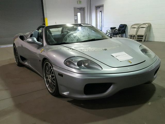 ZFFYT53A440136795 - 2004 FERRARI 360 SPIDER SILVER photo 1