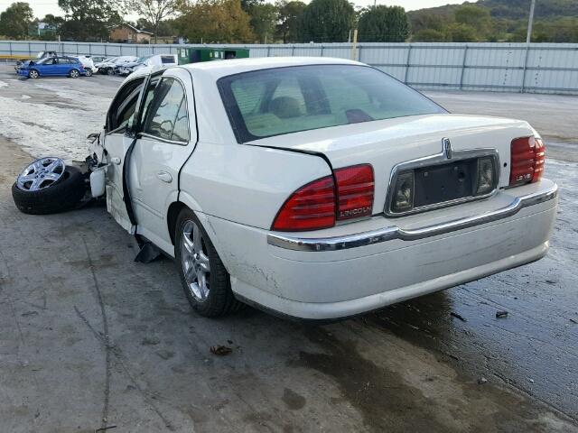 1LNHM87A42Y705615 - 2002 LINCOLN LS 白色 照片 3