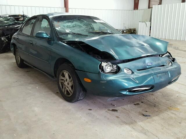 1FALP52U7VA149986 - 1997 FORD TAURUS GL GREEN photo 1