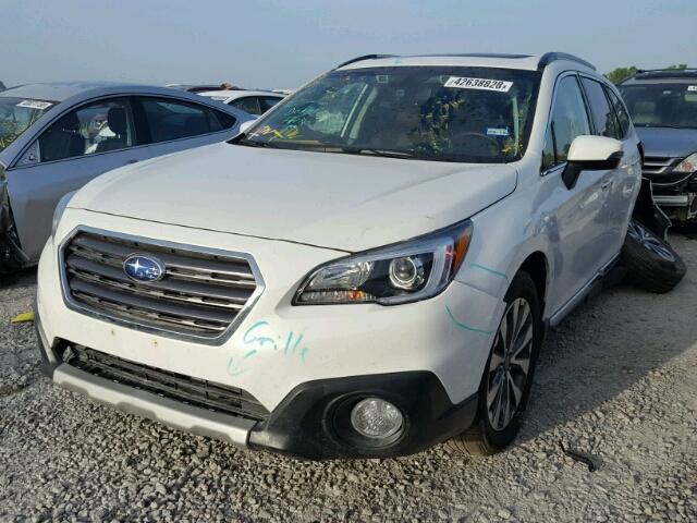 4S4BSETC8H3337771 - 2017 SUBARU OUTBACK TO WHITE photo 2