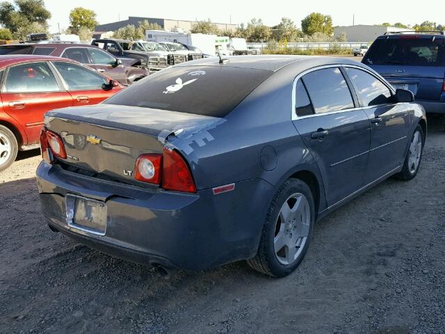 1G1ZJ577494191747 - 2009 CHEVROLET MALIBU 2LT CHARCOAL photo 4