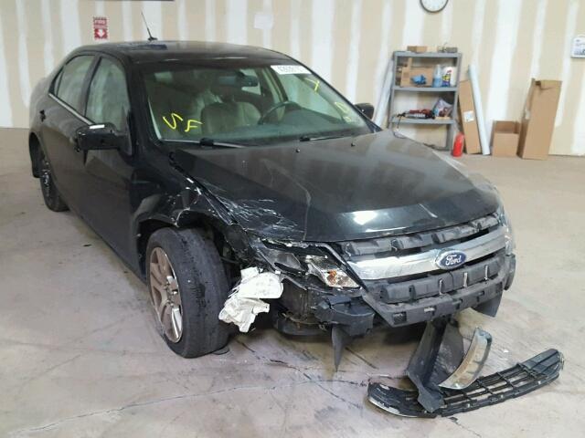 3FAHP0JA2AR343695 - 2010 FORD FUSION SEL BLACK photo 1