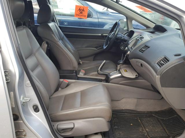 1HGFA16999L001504 - 2009 HONDA CIVIC EXL 银色 照片 5